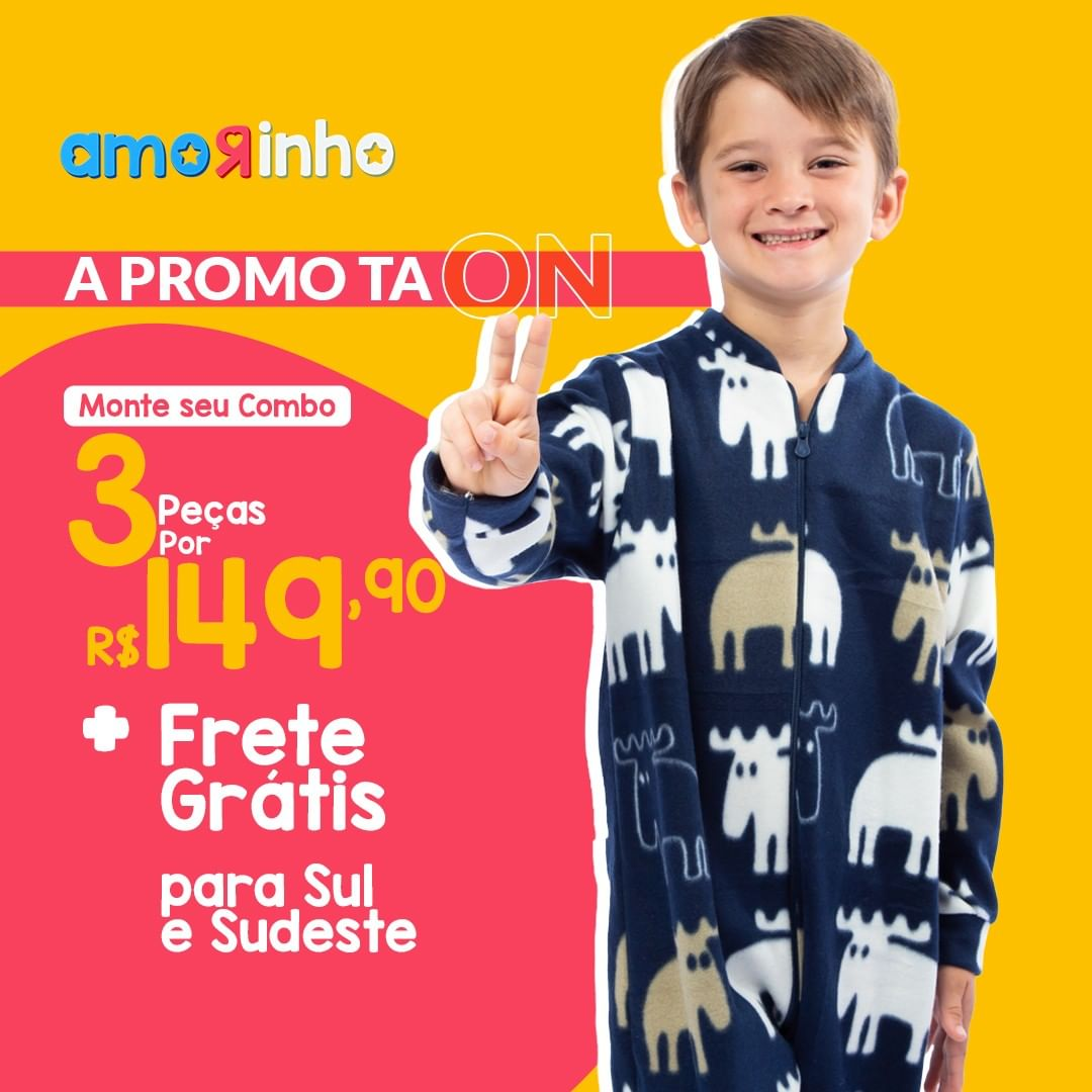 Só na Amorinho - Os pijaminhas mais amados do Brasil!! 😍🥰