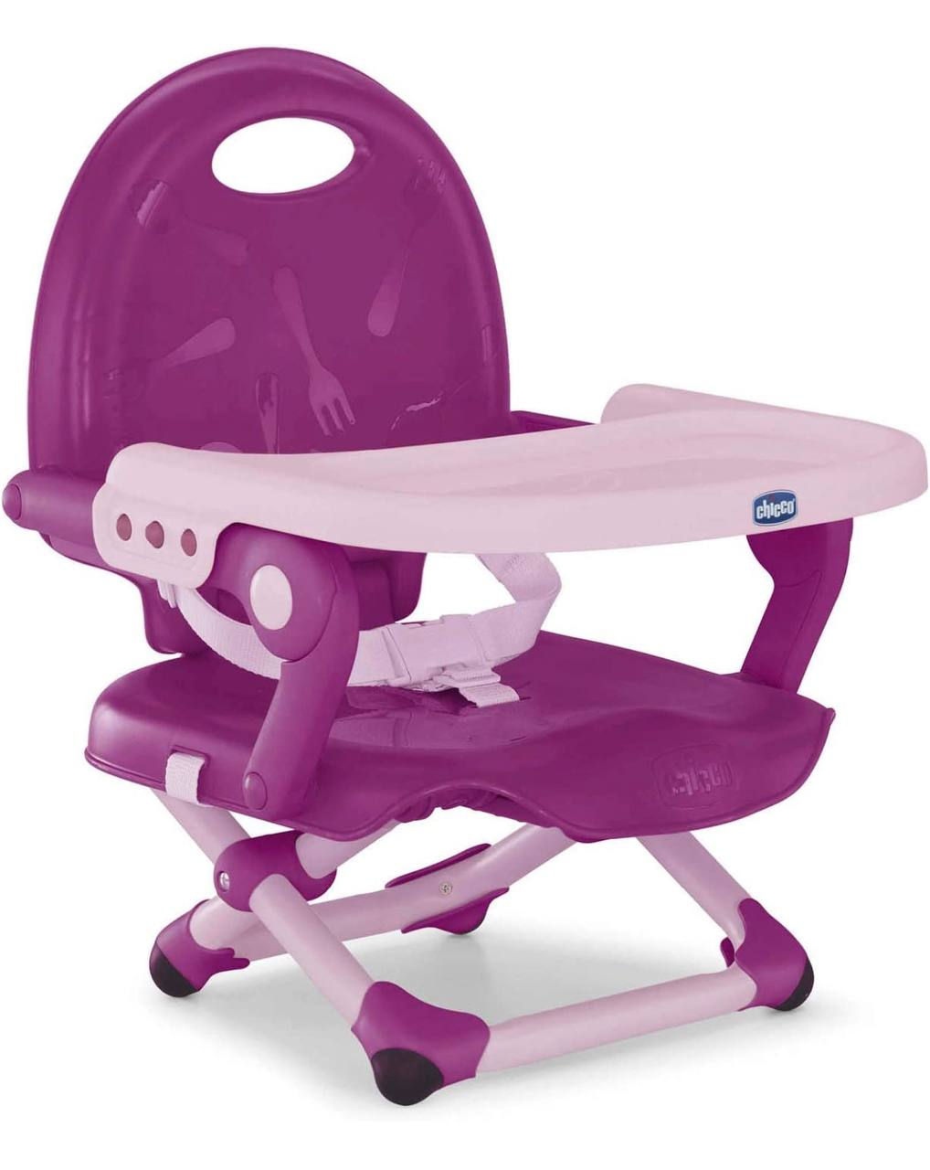 Assento Elevatório Para Alimentação Pocket Snack, Chicco, Roxo