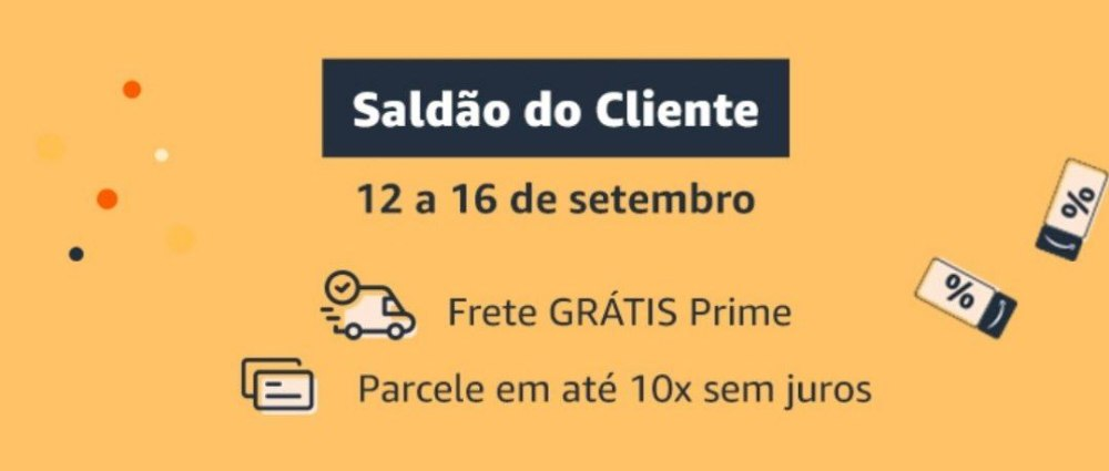 🏃‍♀️🏃 COMEÇOU O SALDÃO DO CLIENTE AMAZON!!!