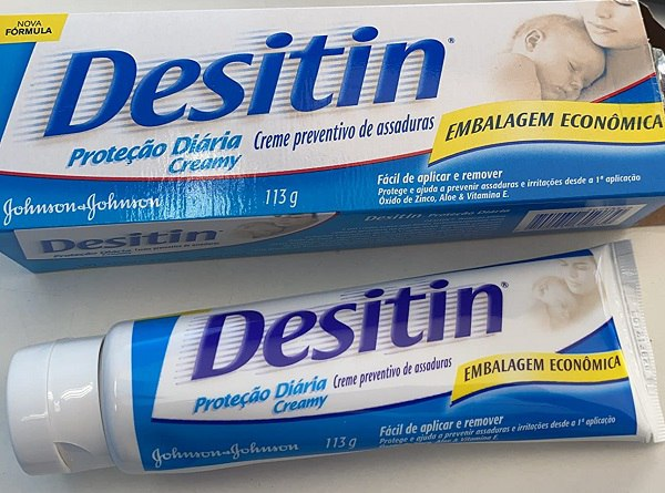 Creme Preventivo de Assaduras Creamy Aloe, Desitin, 57g