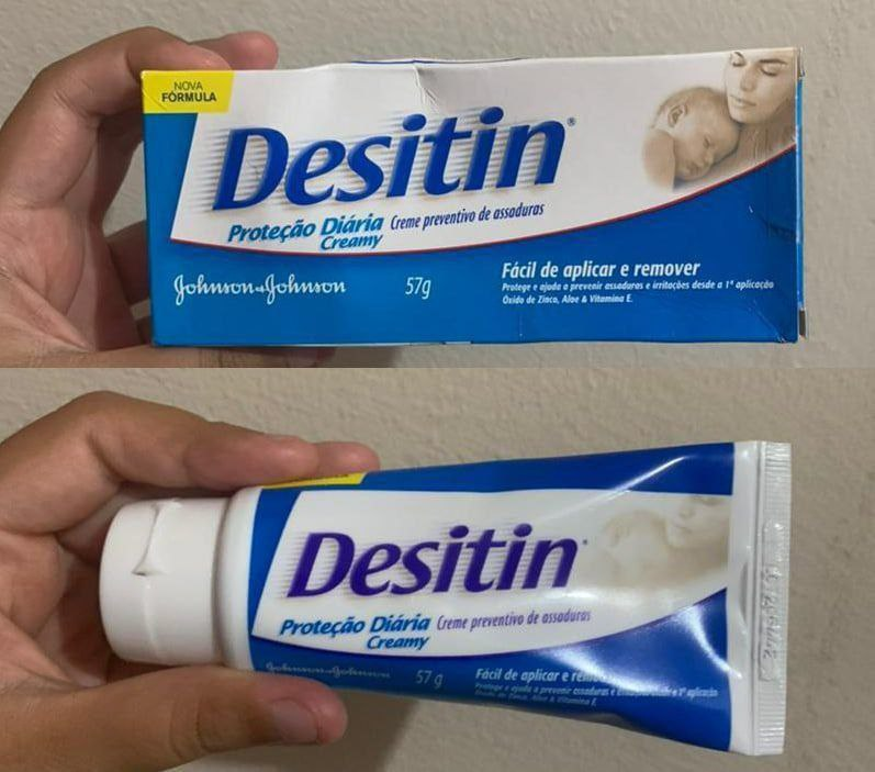 Creme Preventivo de Assaduras Creamy Aloe, Desitin com 57g