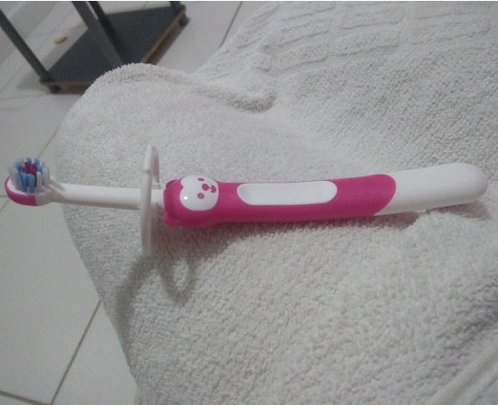 Escova de Dentes Training Brush 5m+ MAM, Rosa