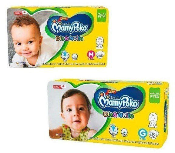 Fralda Fita MamyPoko Dia e Noite