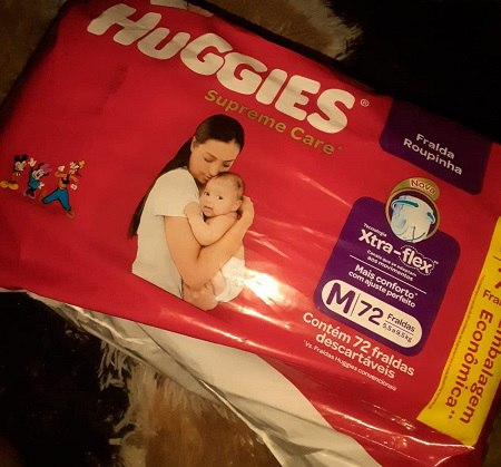 Fralda Huggies Roupinha Supreme Care