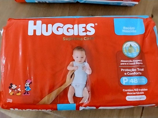 Fralda Huggies Supreme Care P - 48 fraldas