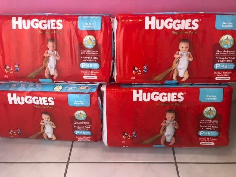 Fralda Huggies Supreme Care P - 48 fraldas