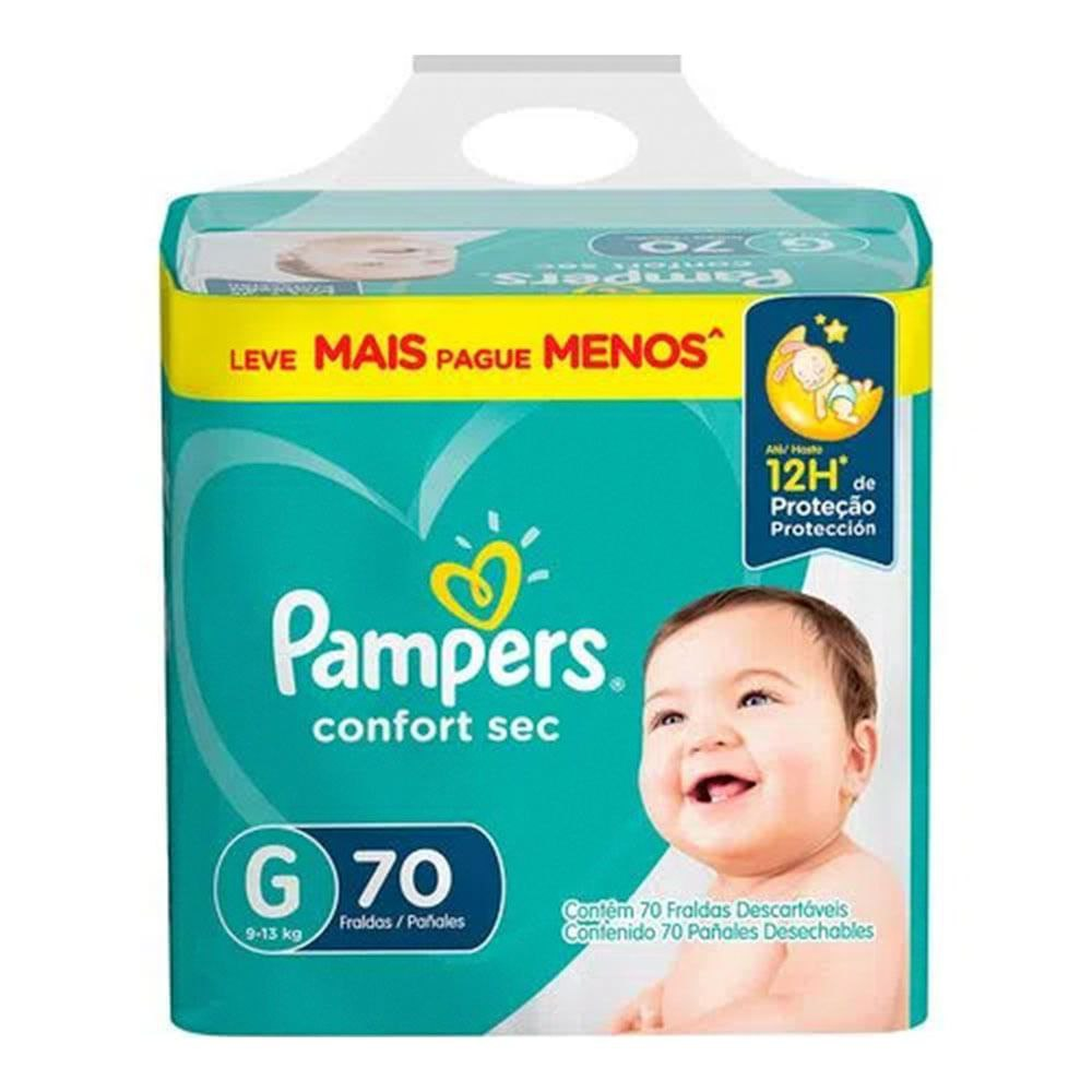 Fralda Pampers Confort Sec