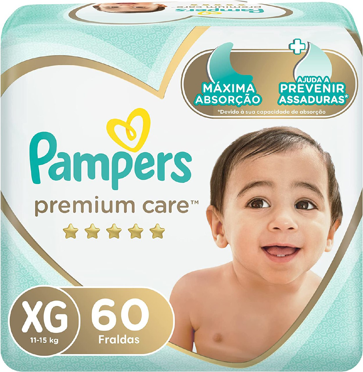 Fralda Pampers Premium Care Pacotão Em Promoção No Mamãe Pechincha