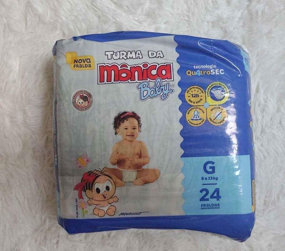 Fralda Turma da Monica Baby Jumbo