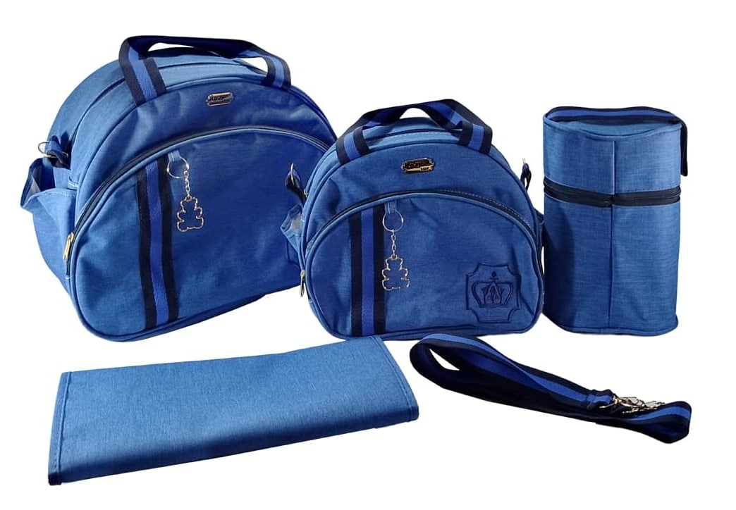Kit Bolsa Bebê Azul Jokenpô