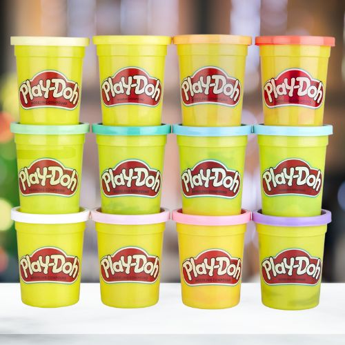 Massa de Modelar Play-Doh Kit Cores Primavera - E4831 - Hasbro, Cores diversas
