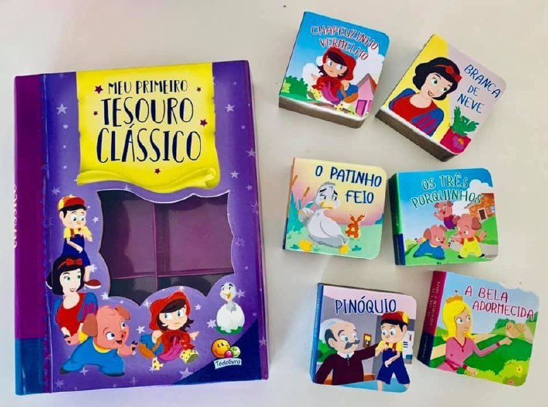Meu Primeiro Tesouro Clássico: Box com 6 livrinhos