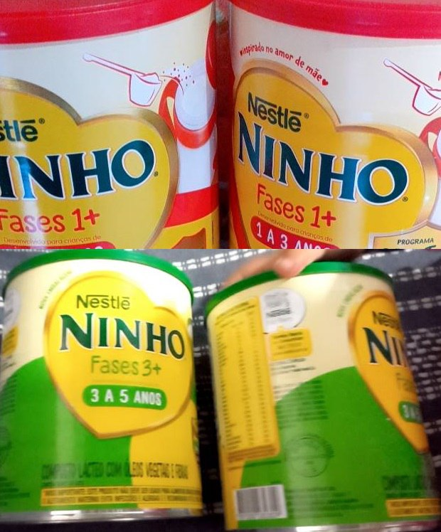 Ninho Fases 1+ e 3+, 800g