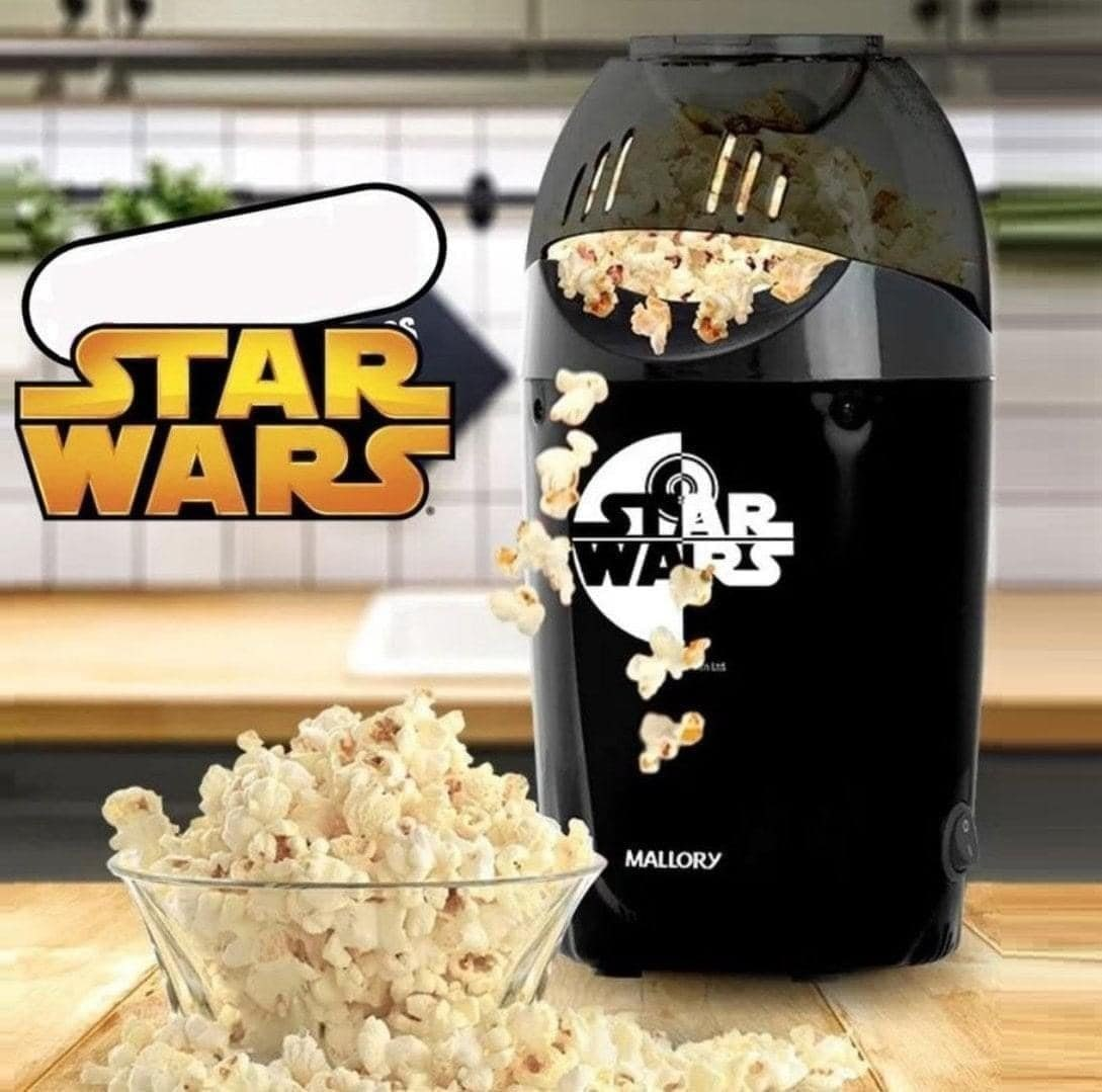 Pipoqueira Mallory Star Wars 127v Preto