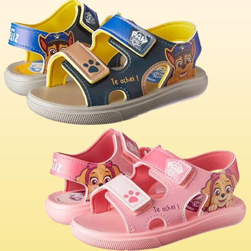 *Sandália ACHEI SANDALIA BABY, Patrulha Canina, bebê-meninos e meninas*