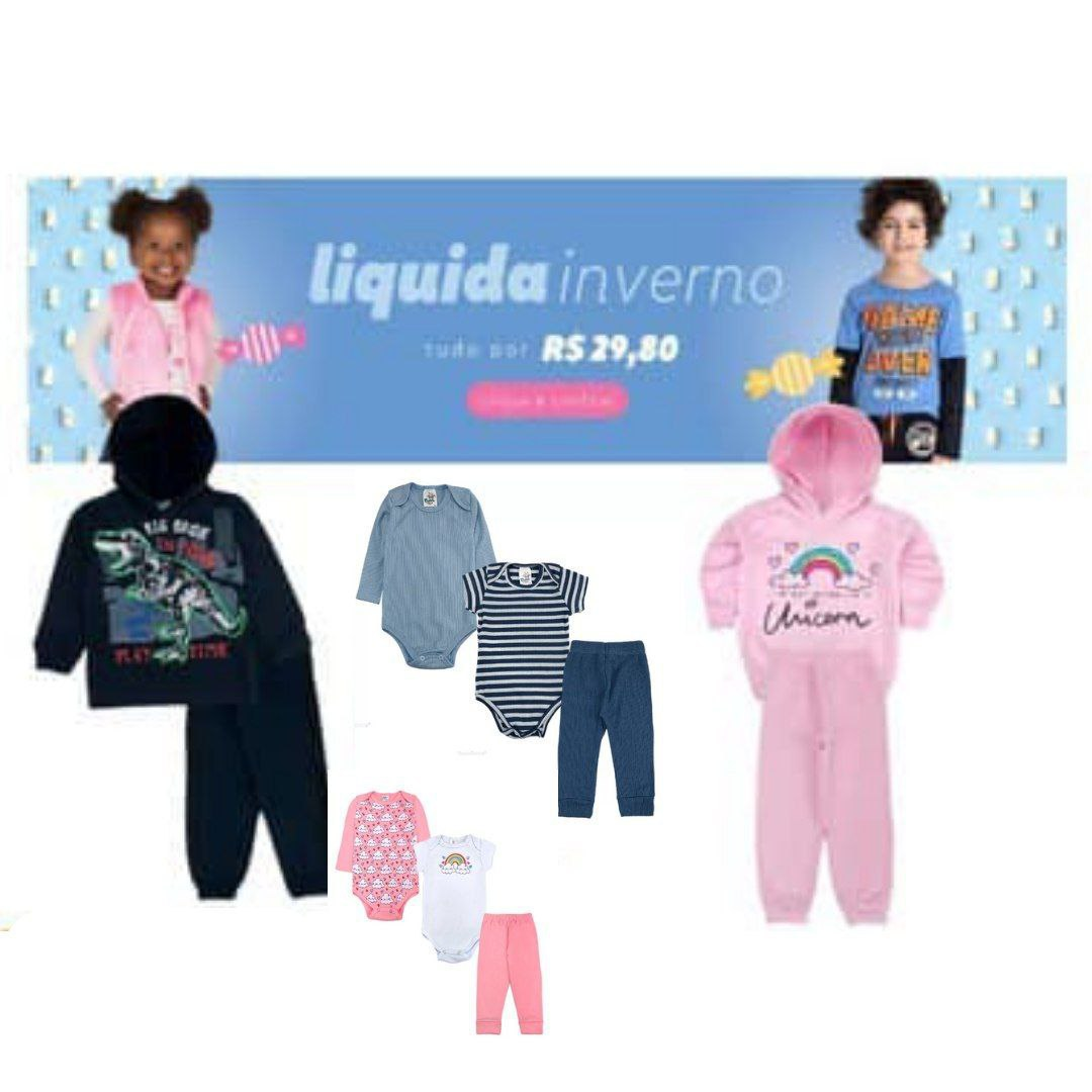 Seleção de Inverno com preço único de 29,90!