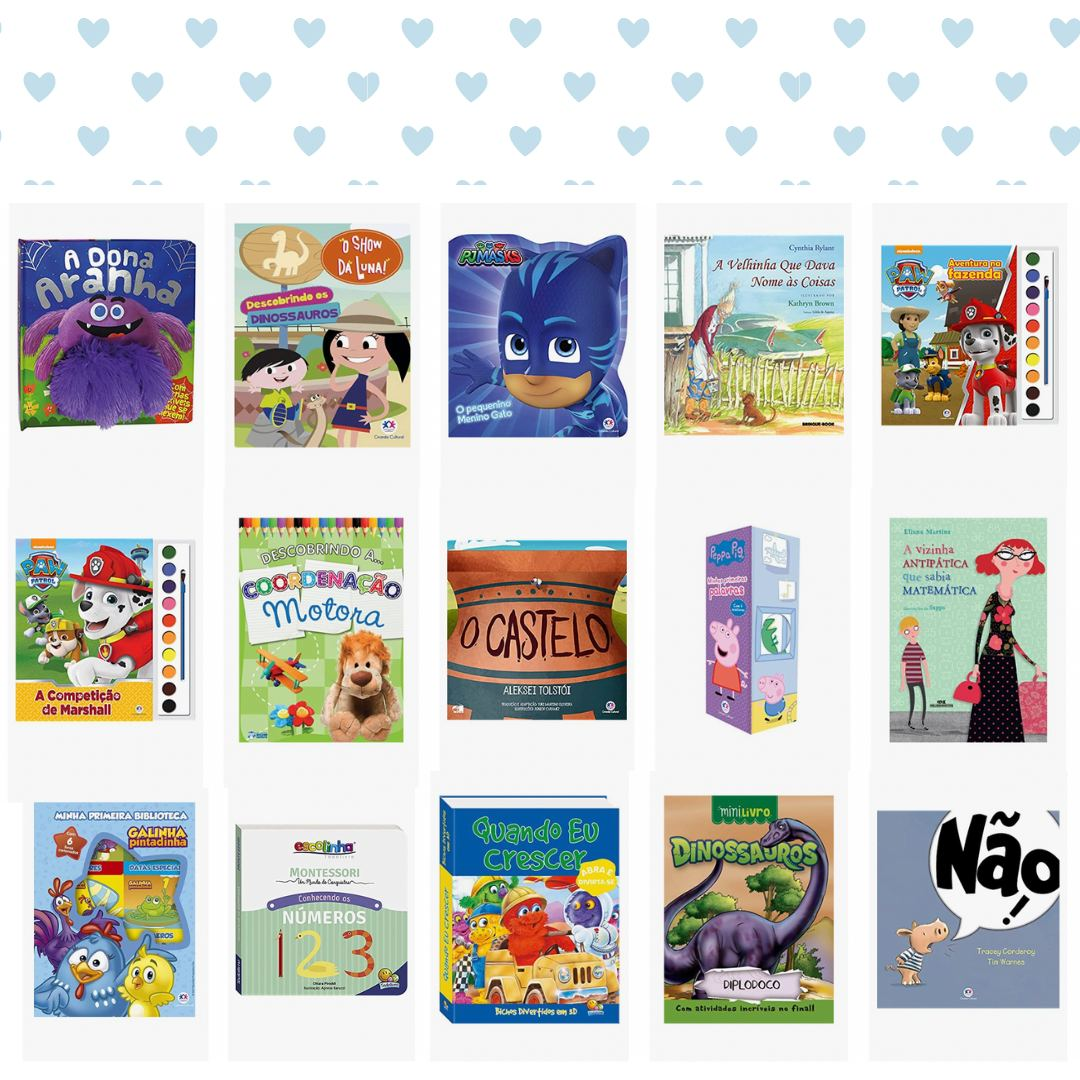 Seleção de livros com até 50% off - Infantis e Infantojuvenis
