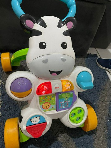 Apoiador Zebra, Fisher Price, Mattel