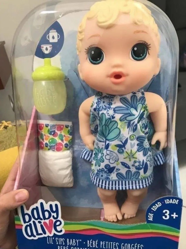 Boneca Baby Alive Hora do Xixi E0385 Hasbro*