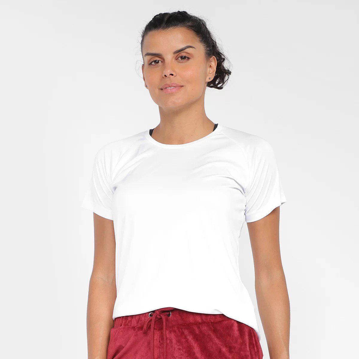 Camiseta Gonew Dry Touch Workout Feminina - Branco