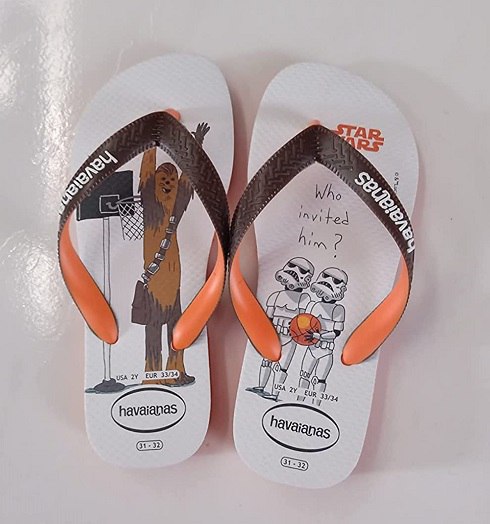 Chinelo Star Wars, Havaianas, Criança Unissex