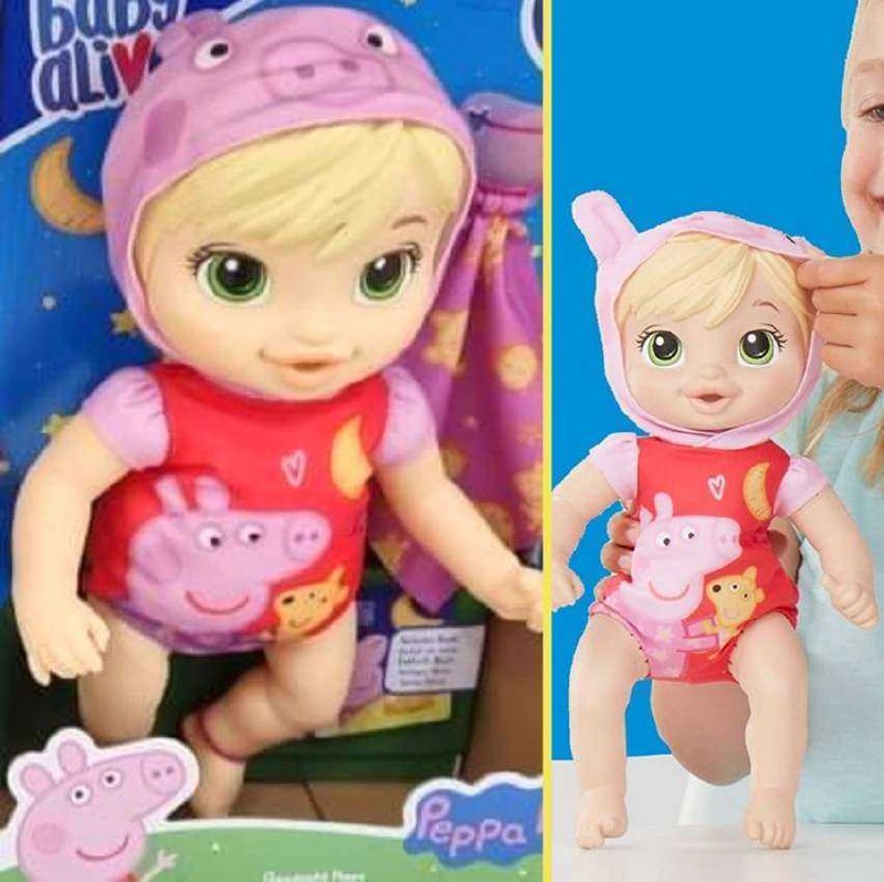 Com a roupinha da Peppa - Presente TOP
