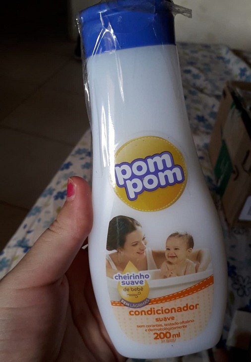 Condicionador Infantil Suave, Pom Pom, Laranja, Pom Pom, Laranja