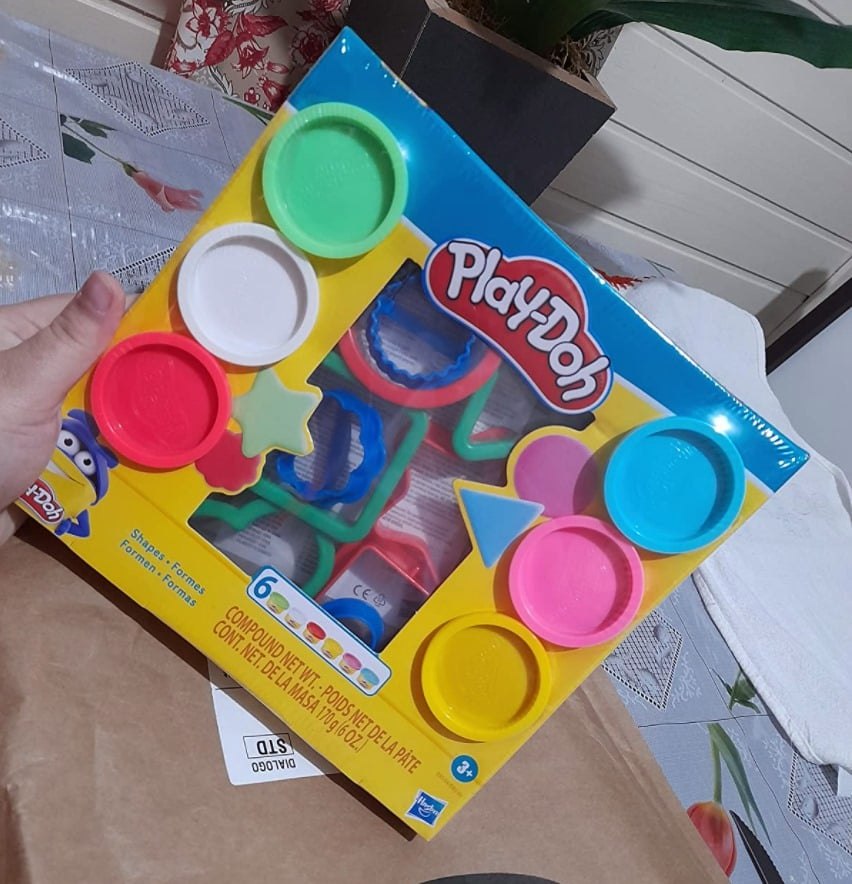 Conjunto de Massinha Hasbro Play-Doh - Formas