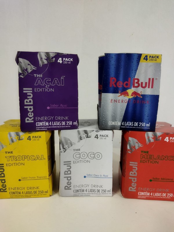 Energético Red Bull Energy Drink 250ml (4 latas)
