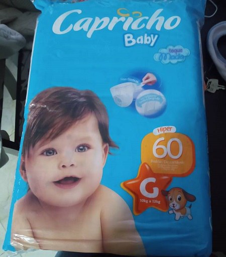 Fralda Capricho Baby Hiper Toque Macio