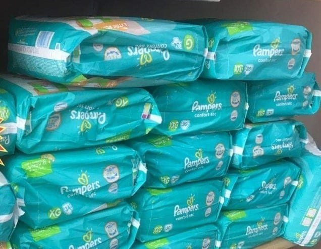 Fralda Pampers Confort Sec Giga (várias opções de tam)