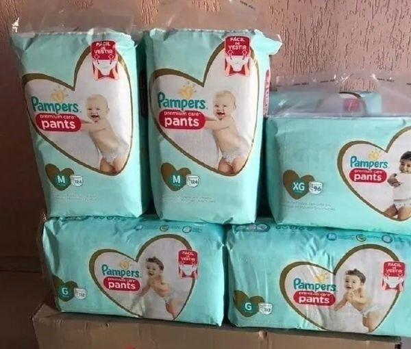 Fralda Pampers Pants Premium Care M 124 Unidades Em Promoção No Mamãe