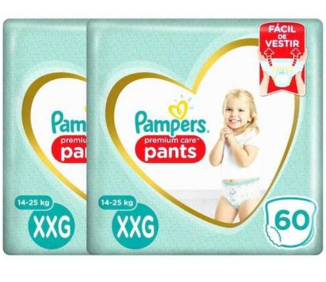 Fralda Pampers Pants Premium Care Xxg 120 Unidades Em Promoção No