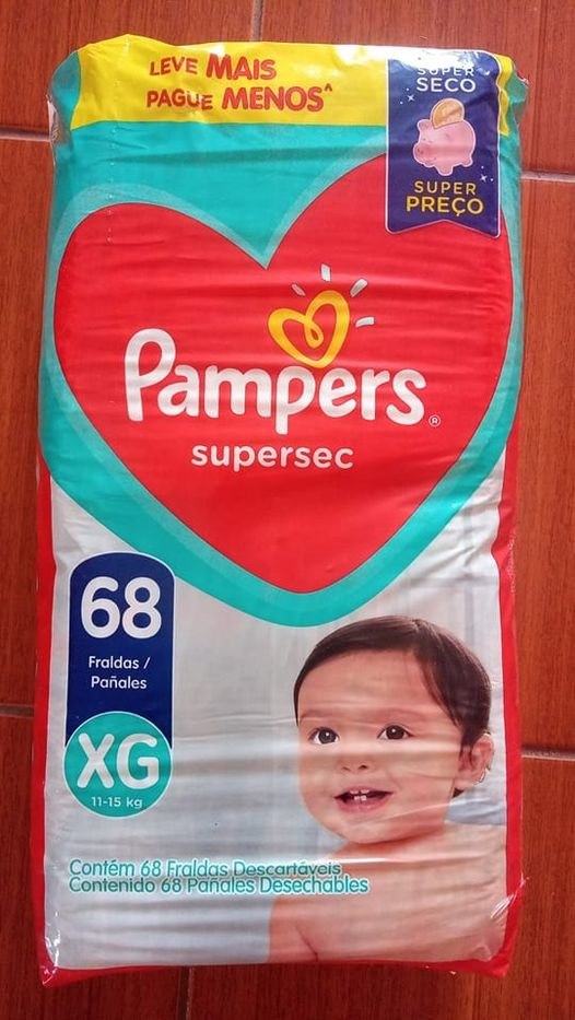 Fralda Pampers Supersec