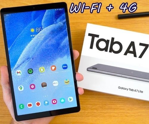 Galaxy Tab A7 Lite 4G 32GB 3G RAM Tela imersiva 8.7 pol - SM- T225