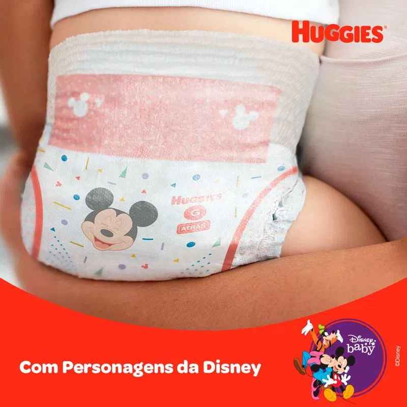 Kit com 6 pacotes - Fraldas Huggies Hiper Supreme Care