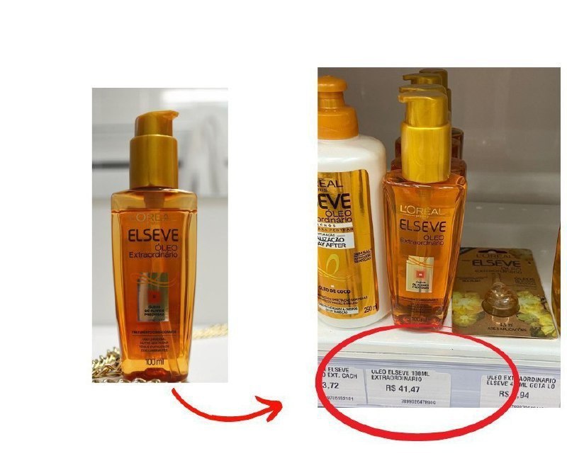 Óleo Extraordinário L'Oréal Paris Elseve, 100ml*