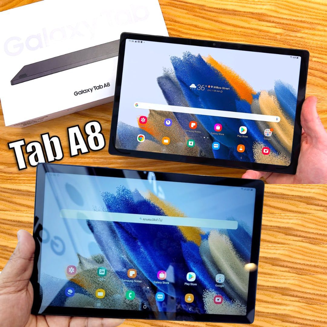 Tablet Samsung Galaxy Tab A8 X200 WiFi, 64GB, 4GB RAM, Tela de 10.5", Câmera Traseira 8MP, Câmera frontal de 5MP, Android 11 - Grafite*