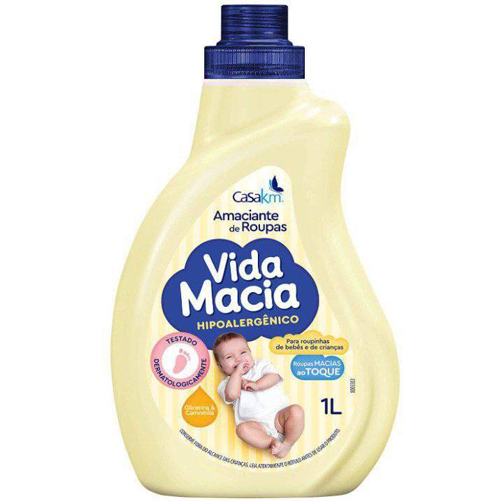 Amaciante Vida Macia Glicerina & Camomila 1L