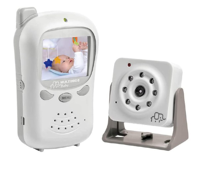 Babá Eletrônica Digital com Câmera BB126, Multikids Baby