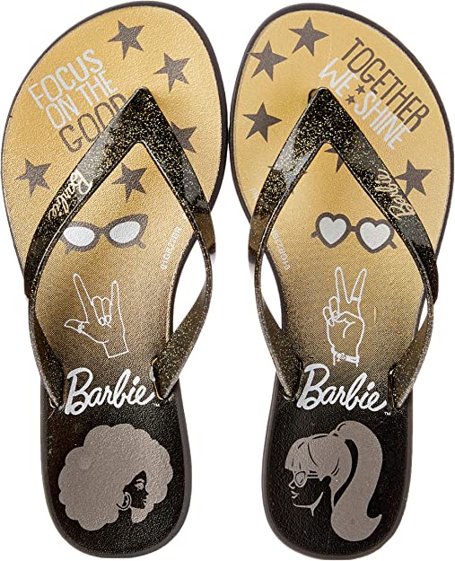 Chinelo Barbie Faces Grendene Kids (25 ao 33)