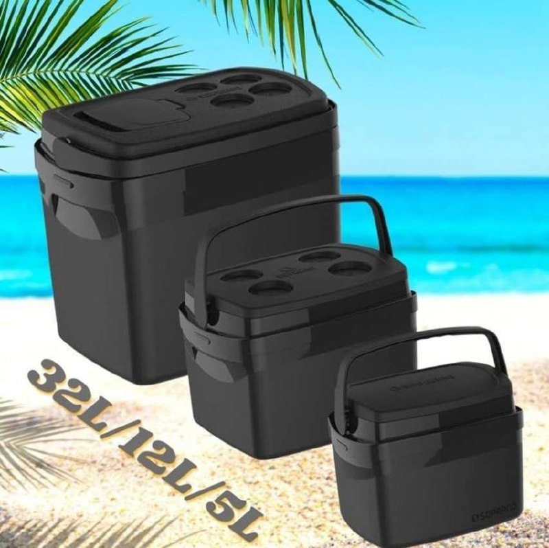 Combo Caixa Térmica Tropical 32L/12L/5L, Soprano, 0700, Grande