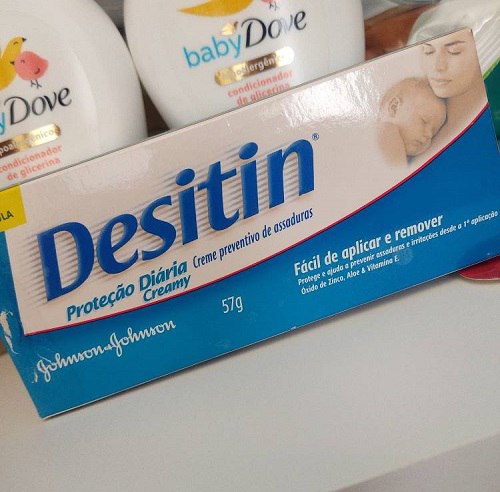 Creme Preventivo De Assaduras Desitin Creamy Aloe 57 gramas