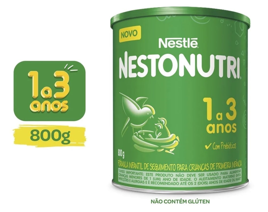 Fórmula Infantil Nestonutri 1+ 800g