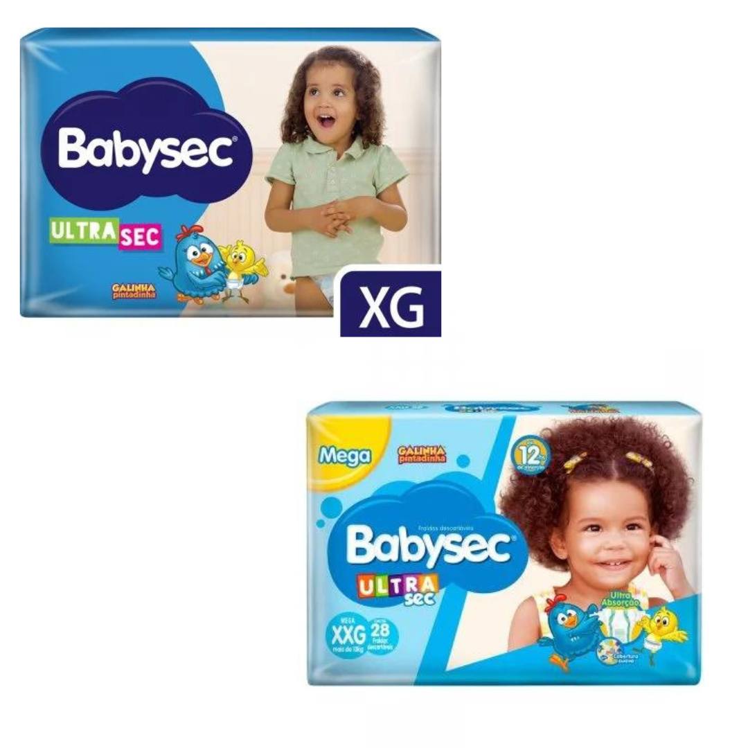 Fralda Babysec Galinha Pintadinha