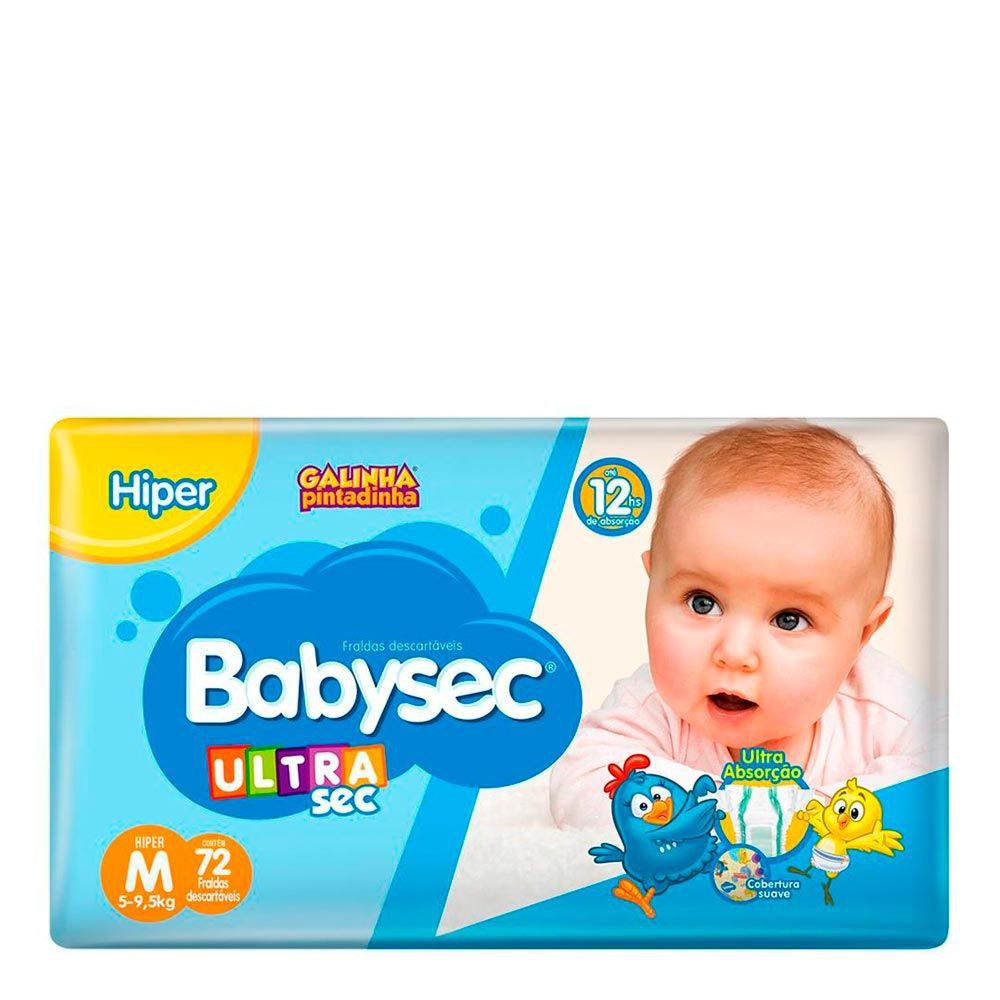 Fralda Babysec Ultra Sec