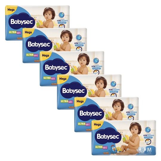 Fralda Babysec Ultrasec Tam. M