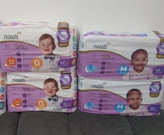 Fralda Descartável Infantil Needs Baby