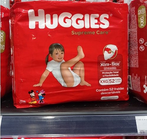 Fralda Huggies Supreme Care