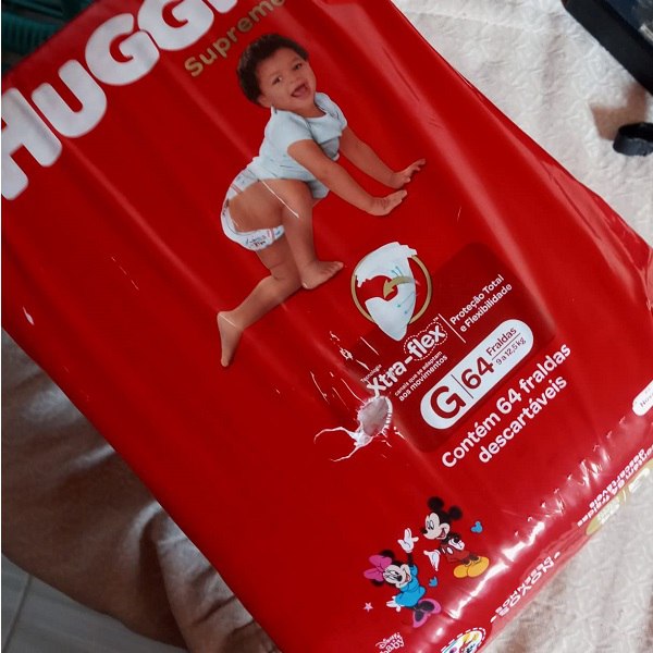 Fralda Huggies Supreme Care G - 64 Fraldas